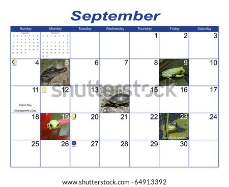 2011 calendar with holidays. september 2011 calendar with