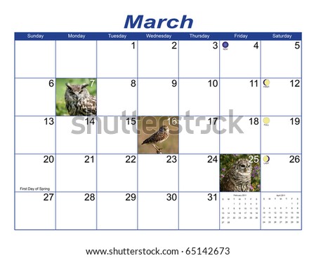 may 2011 moon phases calendar. 2011 Calendar containing