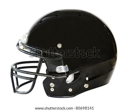 a black football