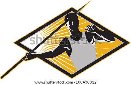 Athlete Javelin