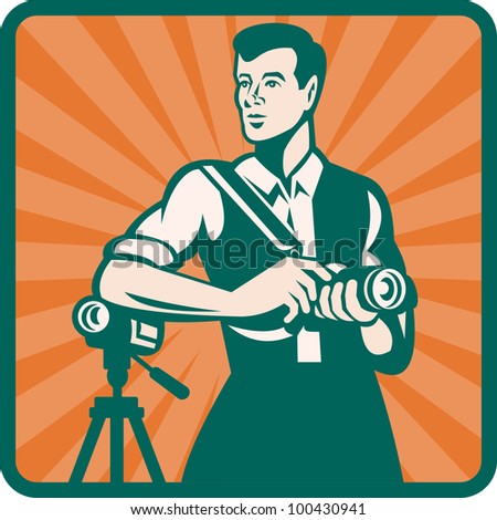  - stock-photo-illustration-of-a-male-photographer-with-dslr-camera-and-video-cam-done-in-retro-style-100430941