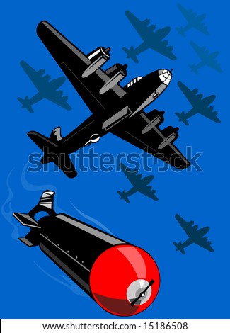 world war 2 pictures of bombs. stock photo : World war two