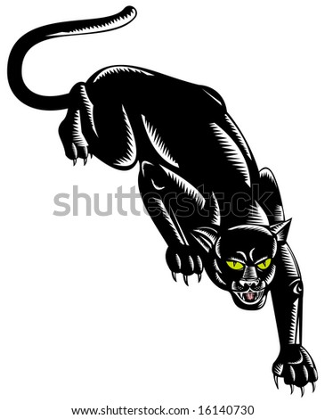 Black Panther Prowling
