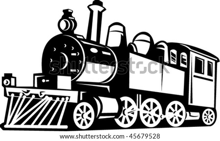 Steam Train Vector