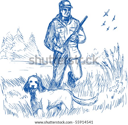 Hunting Sketch