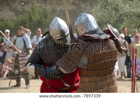 Fighting knights