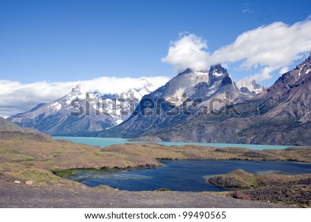 argentina, land of fire/lake and mountains/