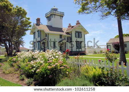 Point Fermin Lighthouse and grounds in southern, California / Lighthouse Grounds