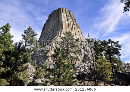 Devil\'s Tower in Wyoming / Devils Tower
