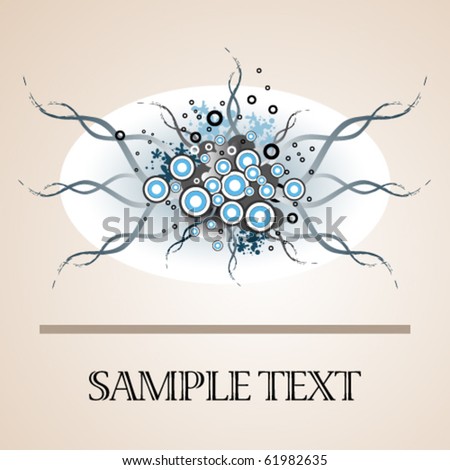 stock vector : Abstract tattoo design or fabric print