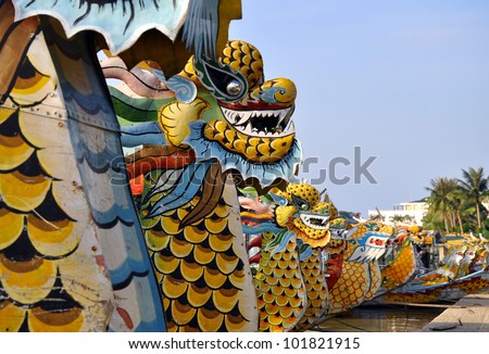 Dragon boat, Vietnam