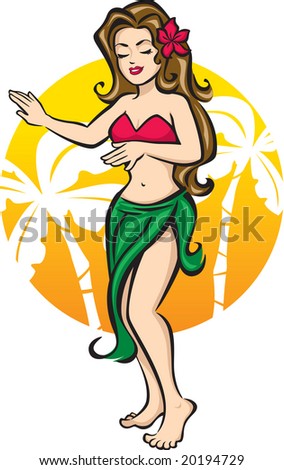 Hula+dancer+clipart