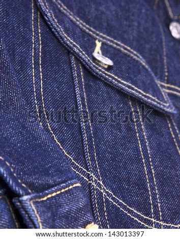 Blue Jeans,Jacket pocket