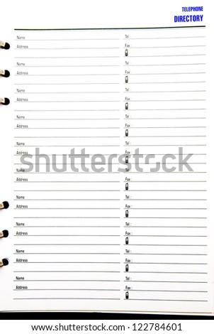 Note page for customer record form