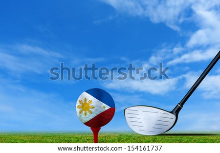 Tee off golf ball Philippines
