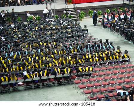 graduate graduation ceremony students student degree audience celebration university