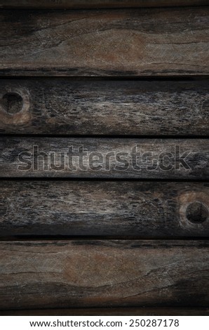 Background wood with dark shadows and blur.
