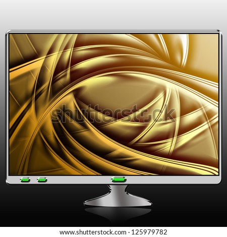 professional IPS panel wide LCD monitor,