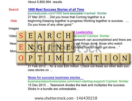 search engine result of business success search term.