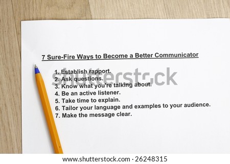 7 sure-fire ways to become a better communicator
