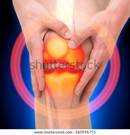 Knee Injury Male Anatomy