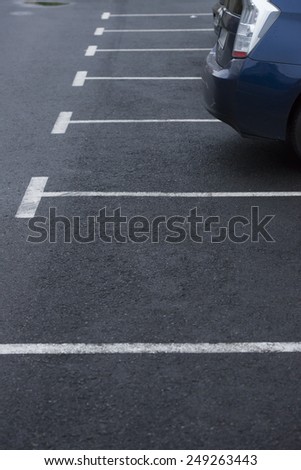 road marking parking