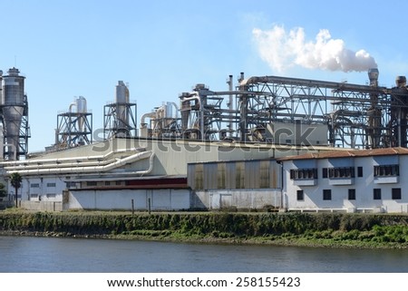 Industrial Factory Exterior