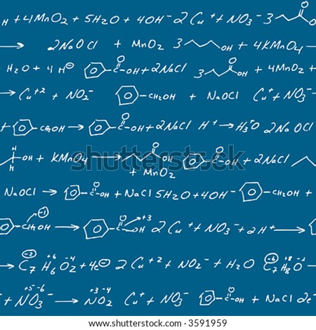 chemistry wallpaper. Seamless vector wallpaper