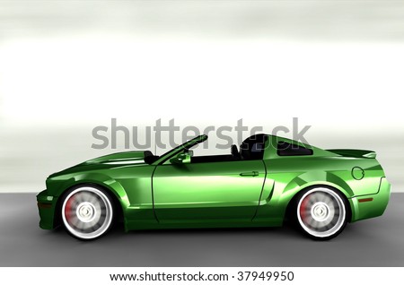 Sport Cars on Muscle Sportscar   Sports Car Stock Photo 37949950   Shutterstock