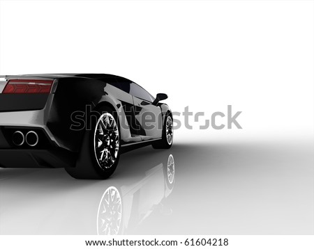 Sport Cars on Silver Sports Car   Cropped Shot Isotlated On Stock Photo 61604218