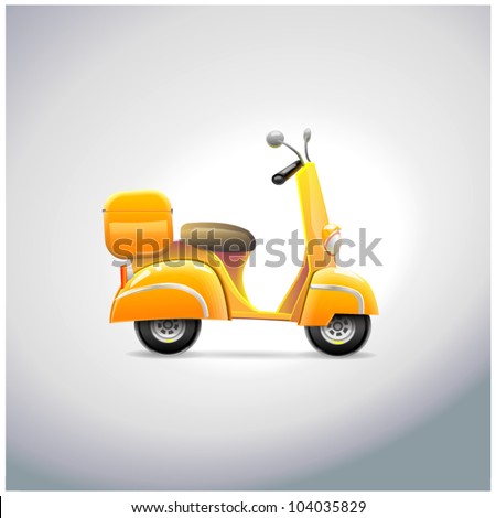 orange crate scooter