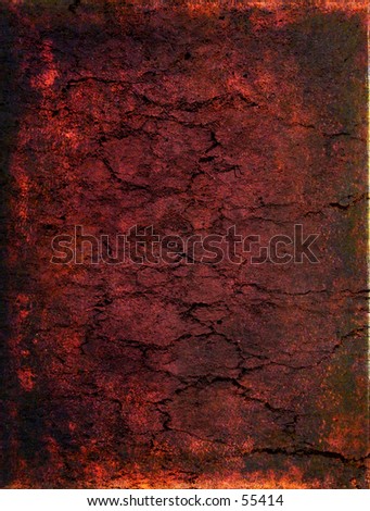 Abstract red cracked background