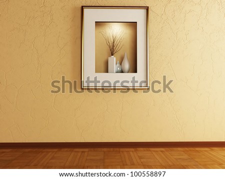original picture on the wall