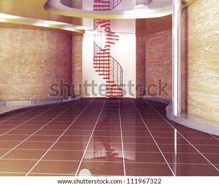 Red Stairway