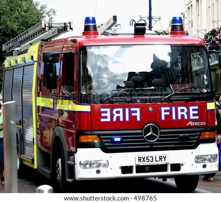 london fire brigade fire engine