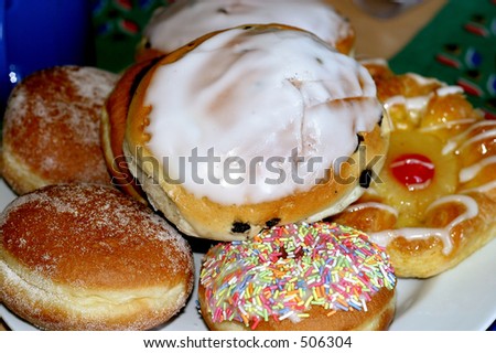 Tray Of Cakes