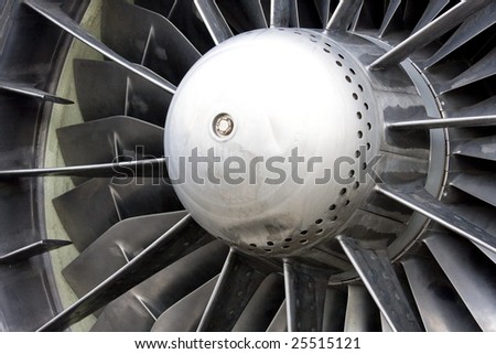 Large jet engine turbine blades