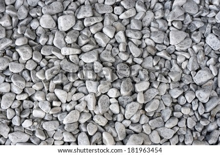 pile of white stones for background or texture close-up of the white pebbles, white rocks