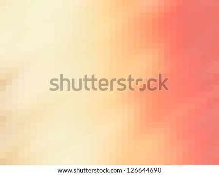 Abstract yellow-orange background. pixel art.