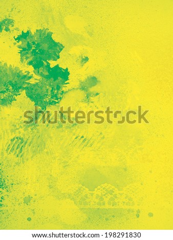 abstract watercolor flower background. impressionism style. hand made drawing. suitable for various designs and skrapbooking
