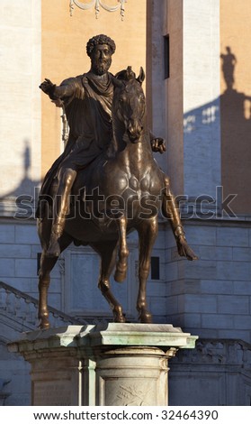 Equestrian Statue Of Marcus Aurelius