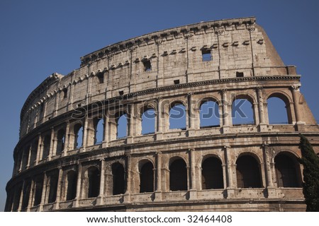 Colosseum Rome Italy Built