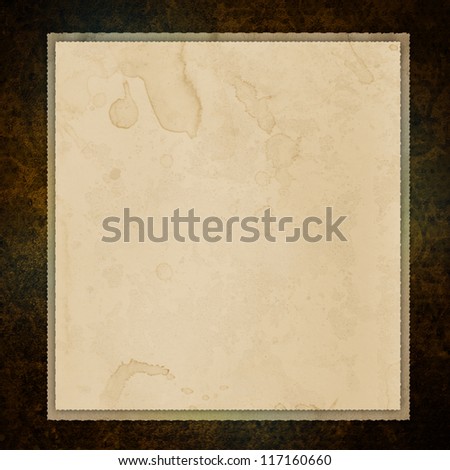 paper, blank, card, flowers, background, brown, dirty, grunge, grungy, metal, old, rough, rust, scrap, textured, weathered, worn, grain, metallic, pattern, rusted, rusty, stainless, texture, vintage