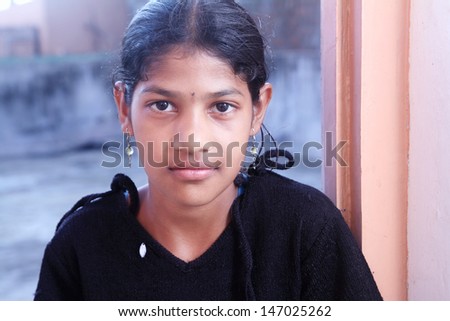 Indian Village Girl