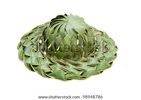 Hat Made Form Coconut Leaf Stock Photo 98948786 : Shutterstock