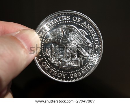 silver bullion coin