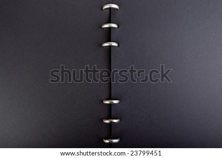 elegant black album ring open ready for editing elegant black album ring open ready for editing