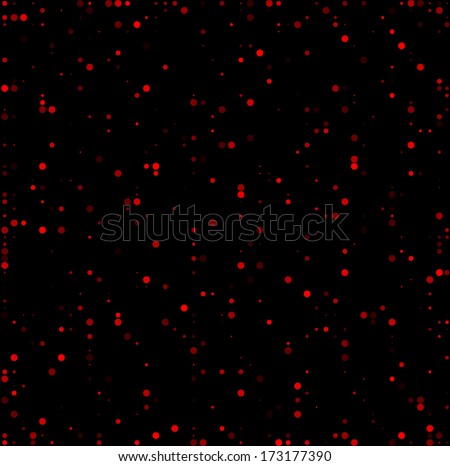 Retro polka dots seamless pattern. Red classic dotted background.
