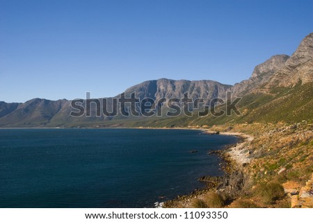 The False Bay coast, Republic of South Africa
