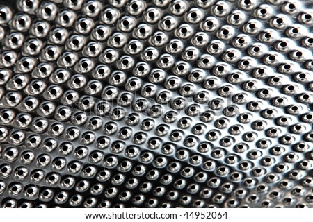 Silver grid pattern